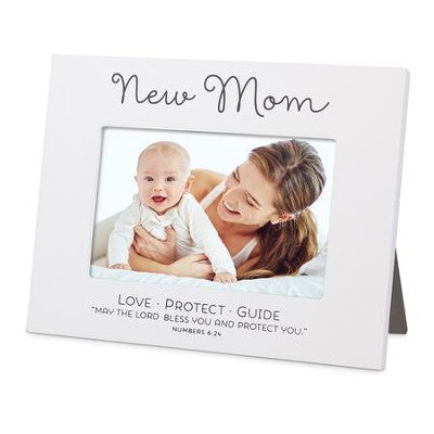 New Mum photo frame Numbers 6:24