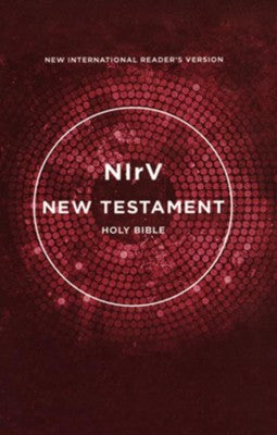 NIrV Outreach New Testament pink paperback. New International Readers Edition