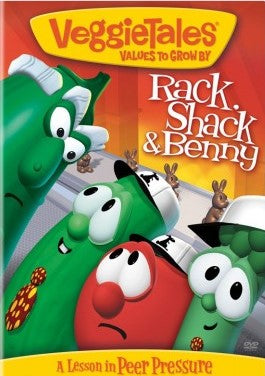 Rack, Shack & Benny. VeggieTales DVD