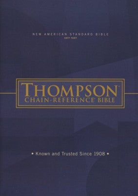 NASB Thompson Chain-Reference Bible, hardcover 1977 text