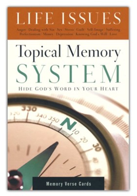 Topical Memory System: Life Issues, Memory Verse Cards: Hide God's Word in Your Heart