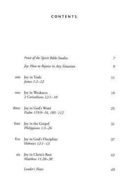 Joy: How to Rejoice in Any Situation - Fruit of the Spirit Bible Studies