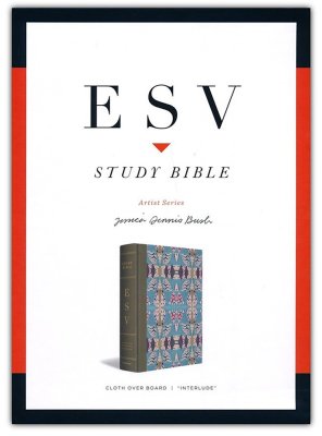 ESV Study Bible Artist Series Jessica Dennis Bush Interlude cloth over