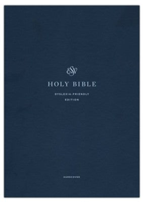 Esv Font ESV Holy Bible Dyslexia Friendly Edition hardcover 10 point font ...