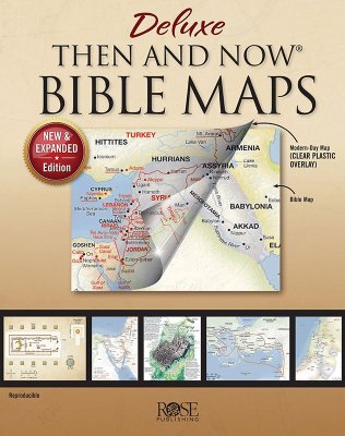 Deluxe Then and Now Bible Maps hardcover — Christian Superstore New Zealand