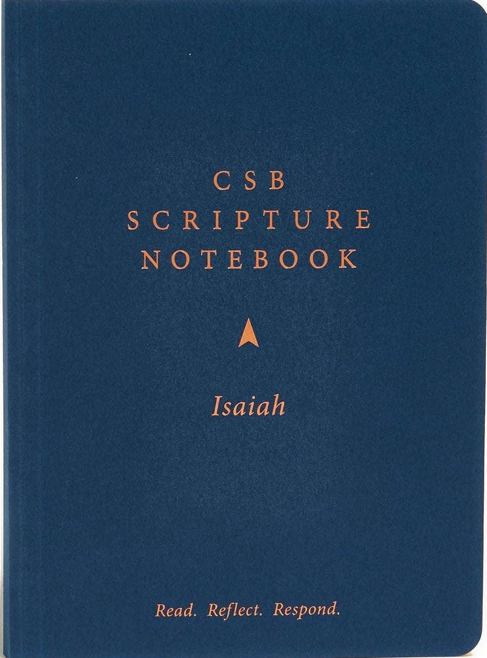 CSB Scripture Notebook: Isaiah 12-point font — Christian Superstore New ...