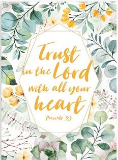 Trust In The Lord With All Your Heart {A6 Notebook} Trust In The Lord With All Your Heart {A6 Notebook}