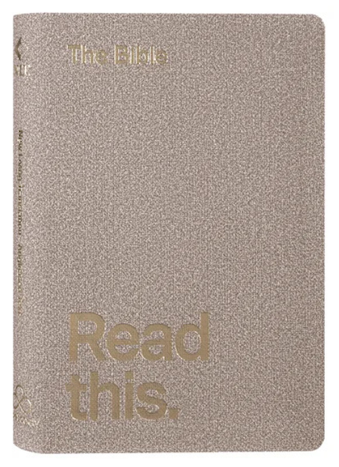 NLT Bible Read This - Marl Grey — Christian Superstore New Zealand