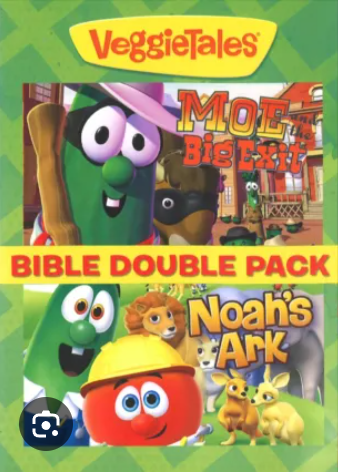 Veggietales - Bible Double Pack DVD: Moe and the Big Exit + Noah's Ark ...