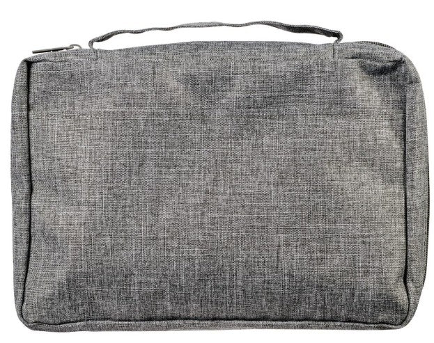 Bible Cover Strong and Courageous Lion Gray Value medium - Joshua 1:9