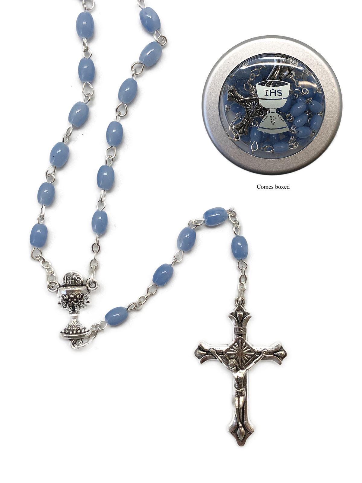 Rosary: First Holy Communion Blue — Christian Superstore New Zealand