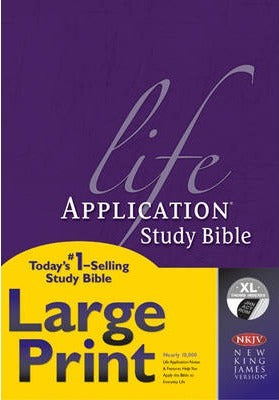 NKJV Life Application Study Bible Large Print hardcover — Christian ...
